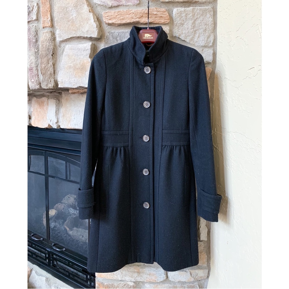 J.Crew Black Pea Coat Size 00